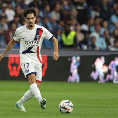 Vitinha épargné à l’entraînement du Paris Saint-Germain