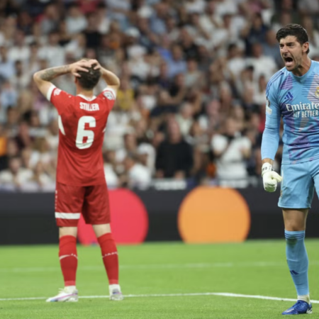 Courtois, une fois de plus, indiscutable dans les buts du Real Madrid