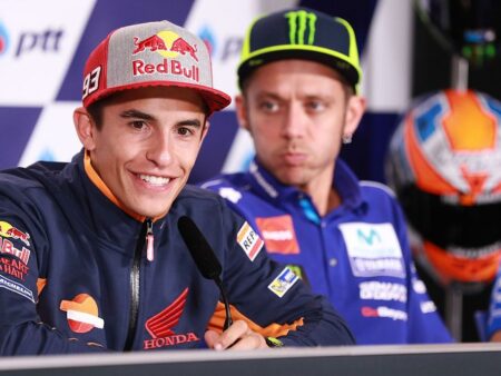 Valentino Rossi s’est retiré du motocyclisme en 2021, mais il n’a pas oublié son plus grand ennemi en MotoGP, Marc Márquez.