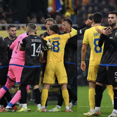 L’UEFA accorde la victoire à la Roumanie après l’abandon du Kosovo dans un match entaché d’incidents racistes